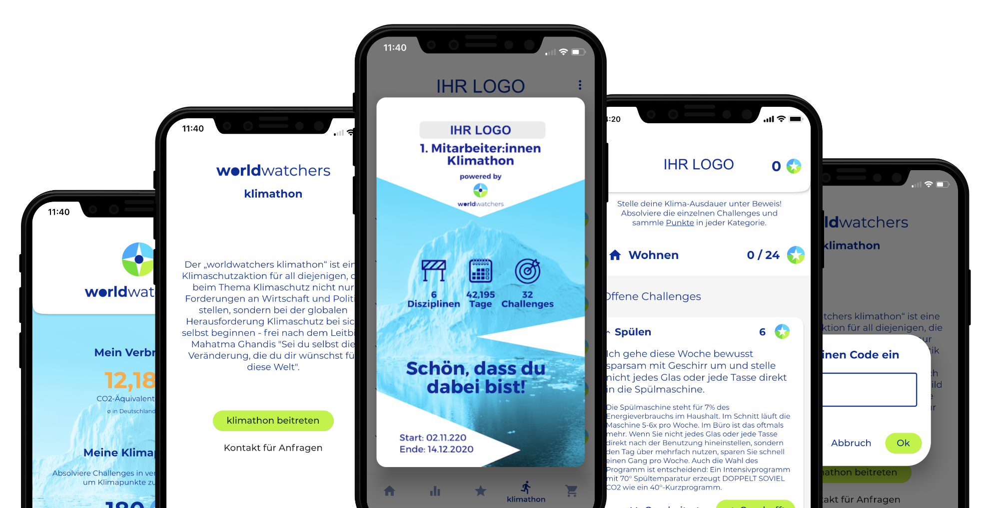 app mockups
